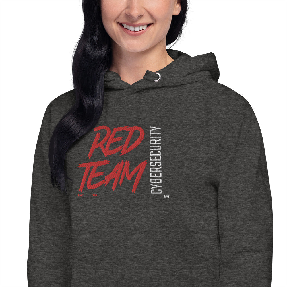 Cyber Security Red Team V6 - Unisex Hoodie (embroidered) by DarkByteGear