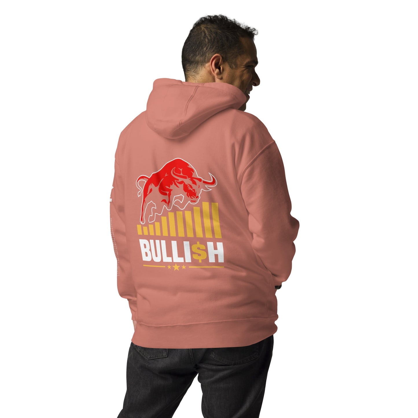 BULLI$H - Unisex Hoodie ( Back Print ) by DarkByteGear