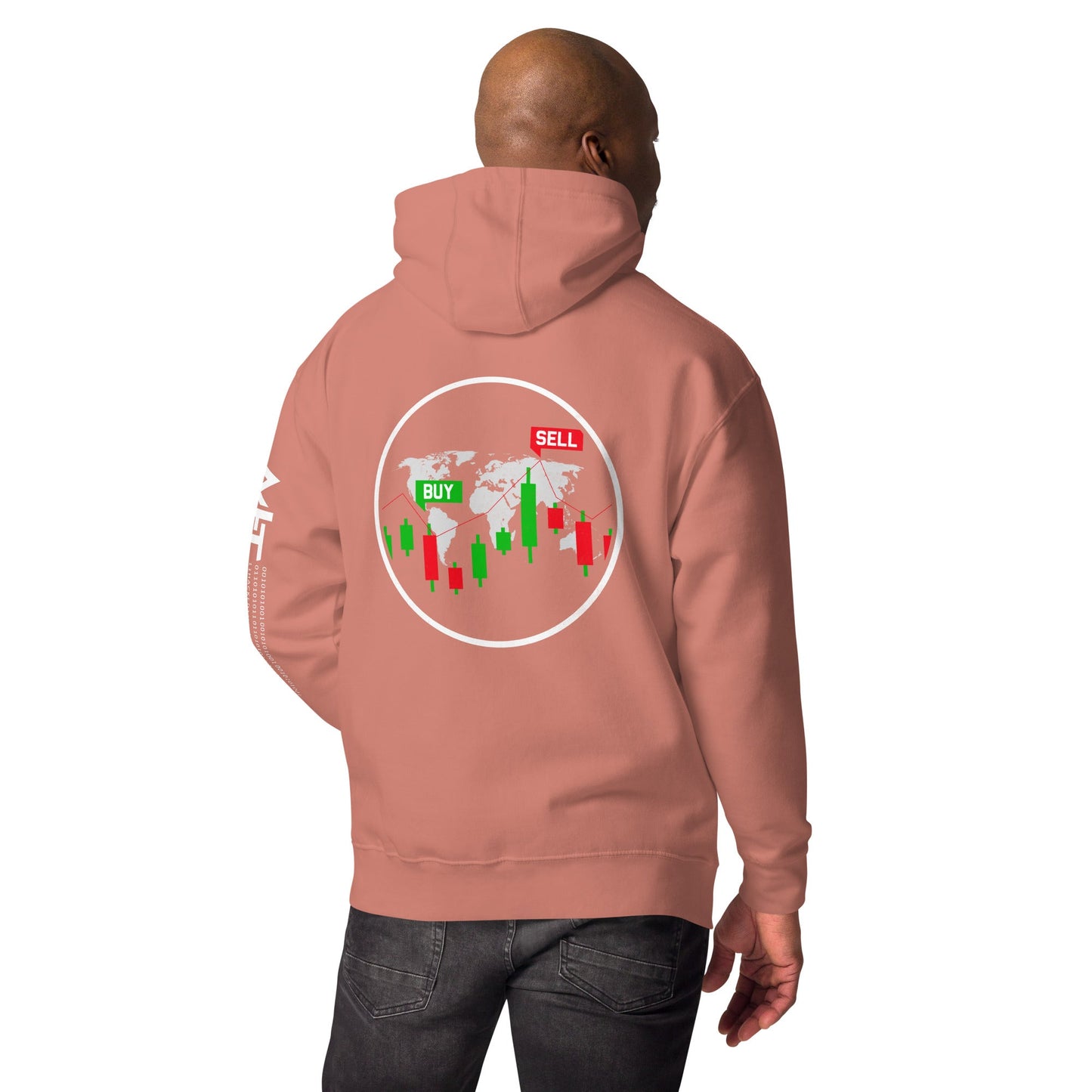 Buy Sell - Unisex Hoodie ( Back Print ) by DarkByteGear