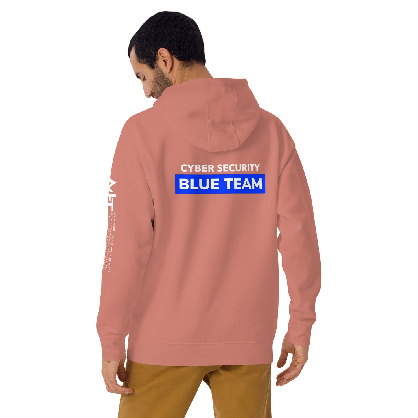 Cyber Security Blue Team V11 - Unisex Hoodie ( Back Print ) by DarkByteGear