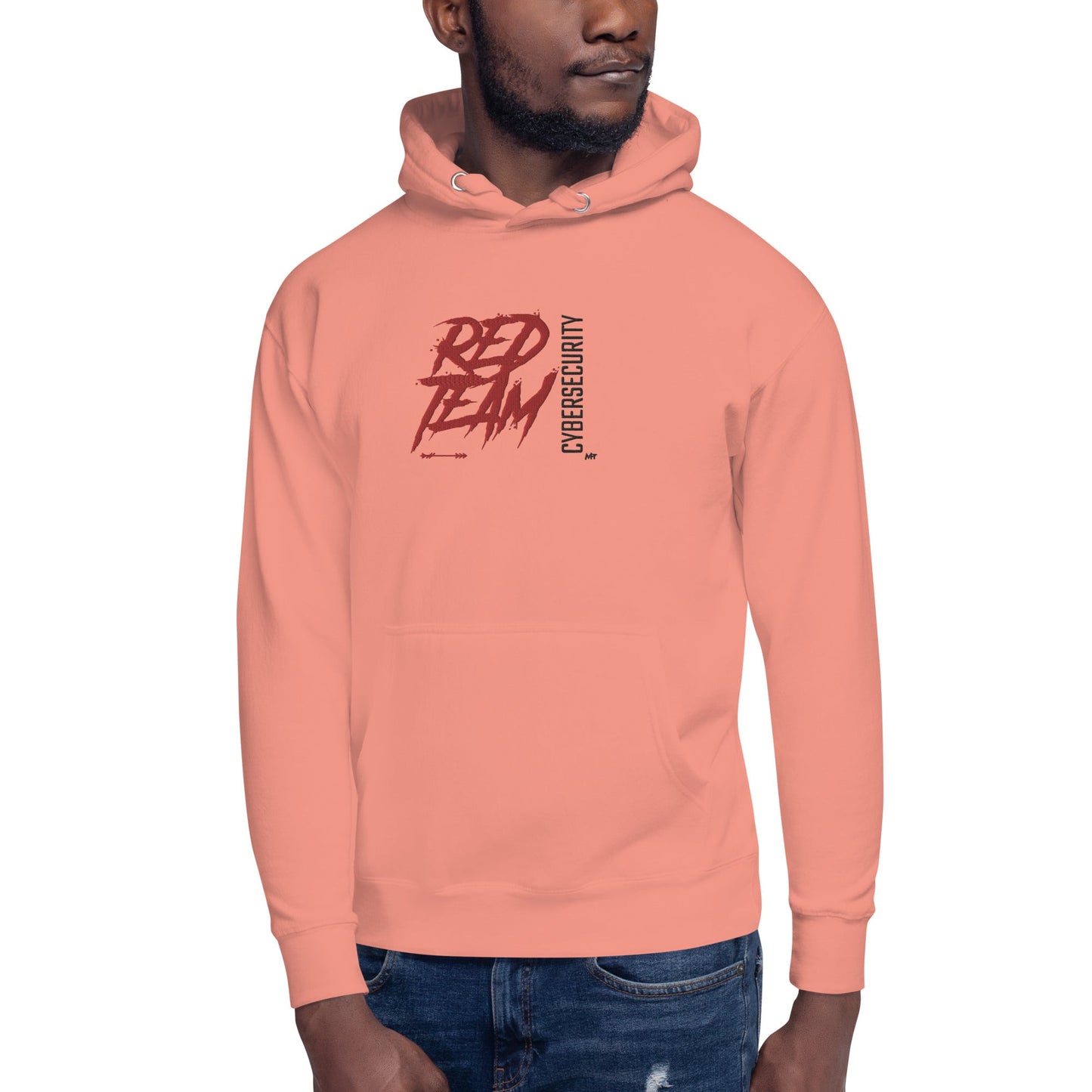 Cyber Security Red Team V10 - Unisex Hoodie (embroidered) by DarkByteGear