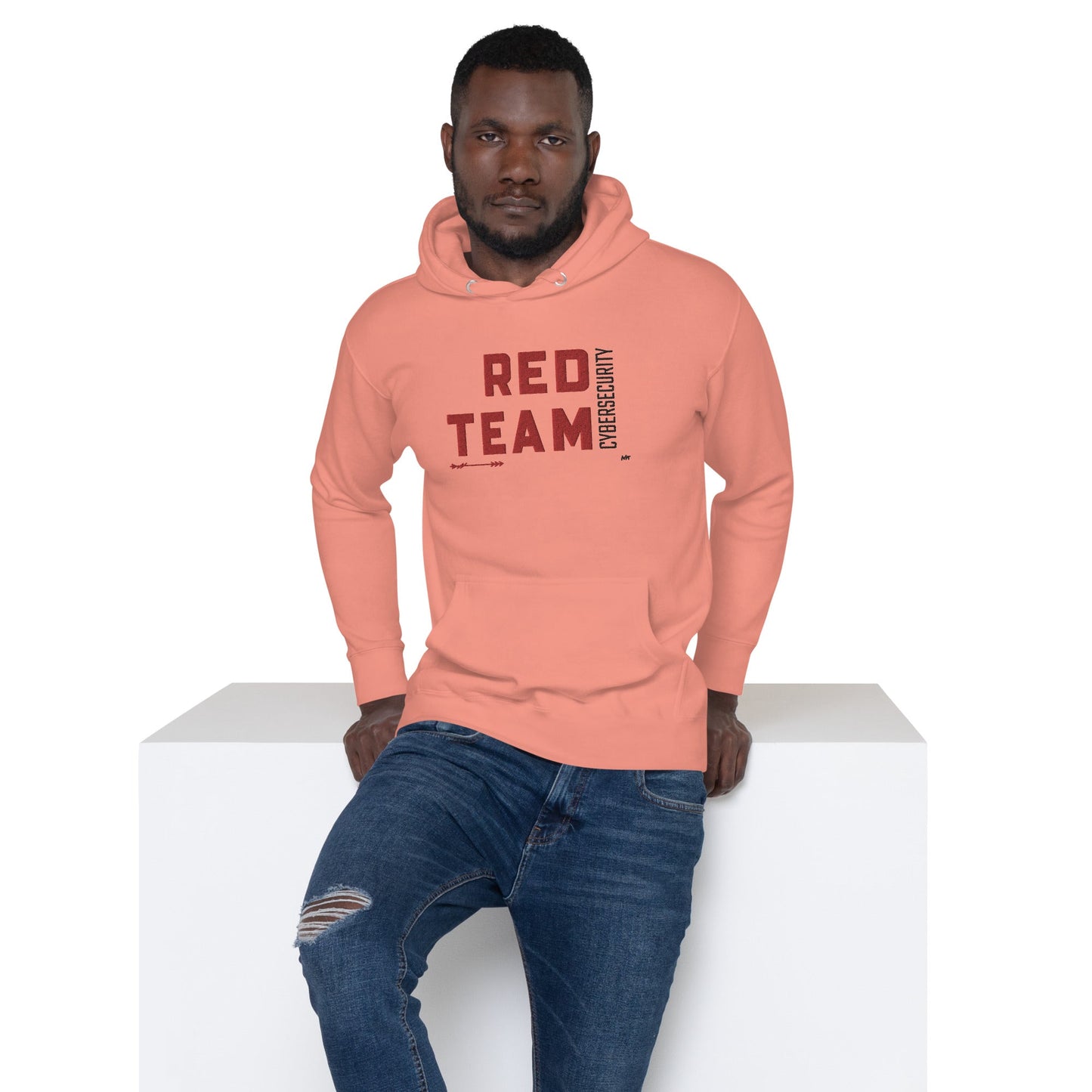 Cyber Security Red Team V7 - Unisex Hoodie Embroidery by DarkByteGear