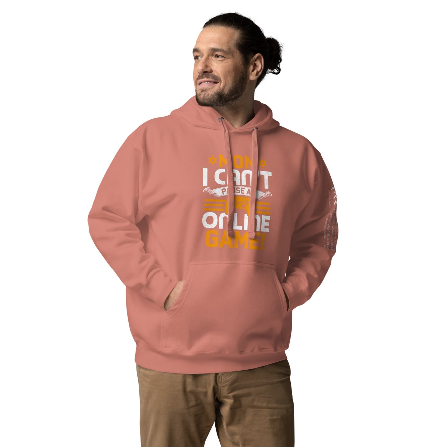 *MOM*! I can't Pause an Online Game - Unisex Hoodie by DarkByteGear