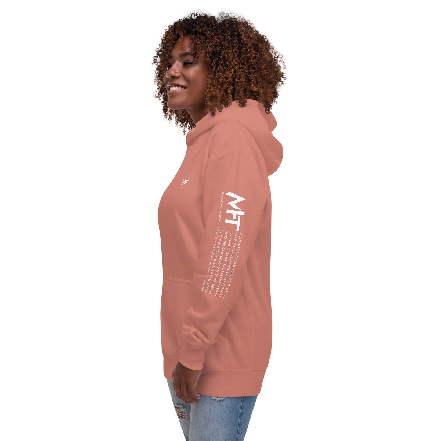 Cyber Security Blue Team V3 - Unisex Hoodie ( Back Print ) by DarkByteGear
