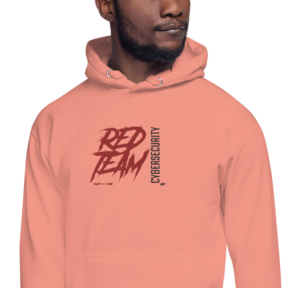 Cyber Security Red Team V10 - Unisex Hoodie (embroidered) by DarkByteGear