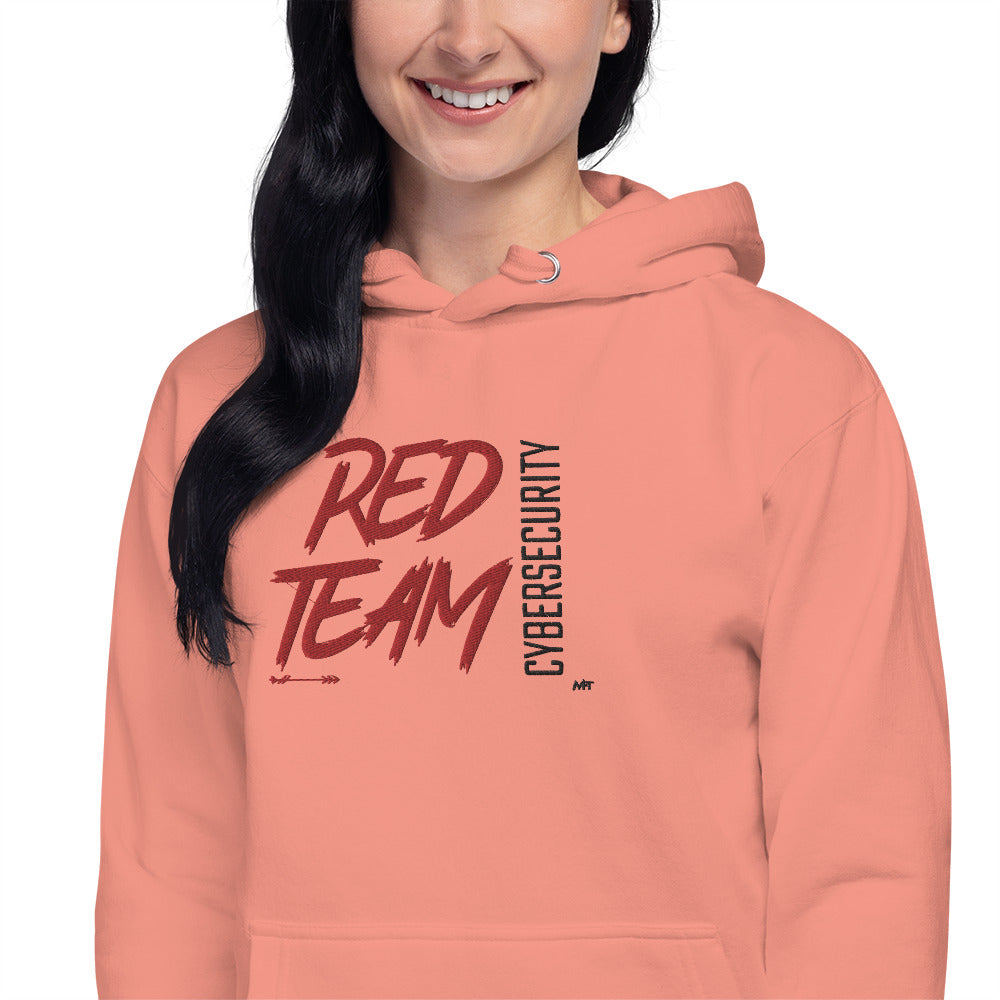 Cyber Security Red Team V6 - Unisex Hoodie (embroidered) by DarkByteGear