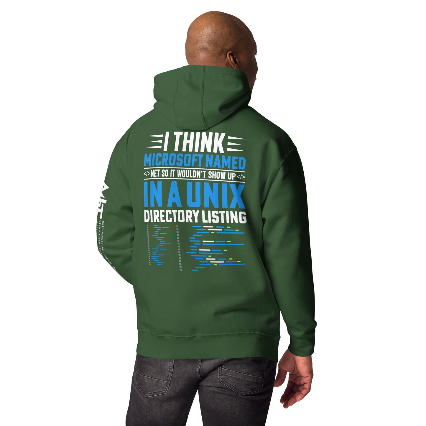 I think Microsoft named Net - Unisex Hoodie by DarkByteGear