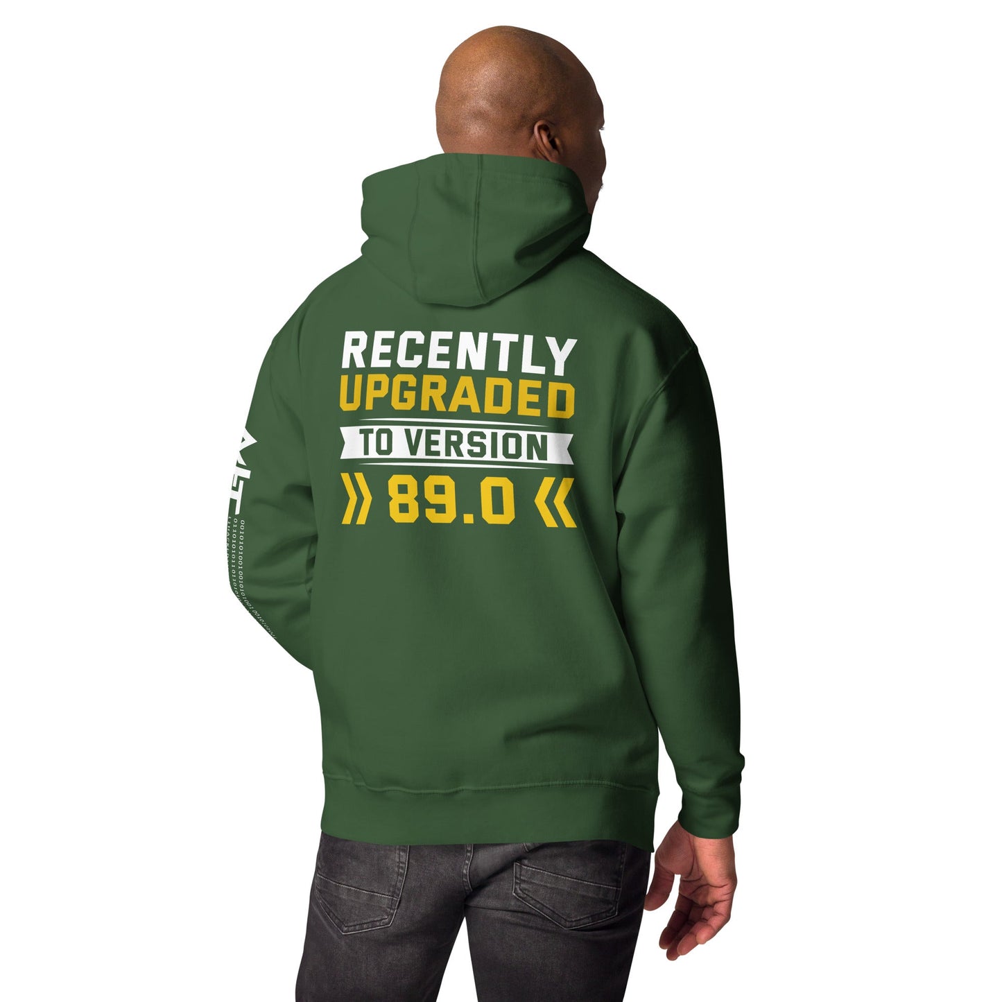 Recently Upgraded to Version >>89.0<< - Unisex Hoodie ( Back Print ) by DarkByteGear
