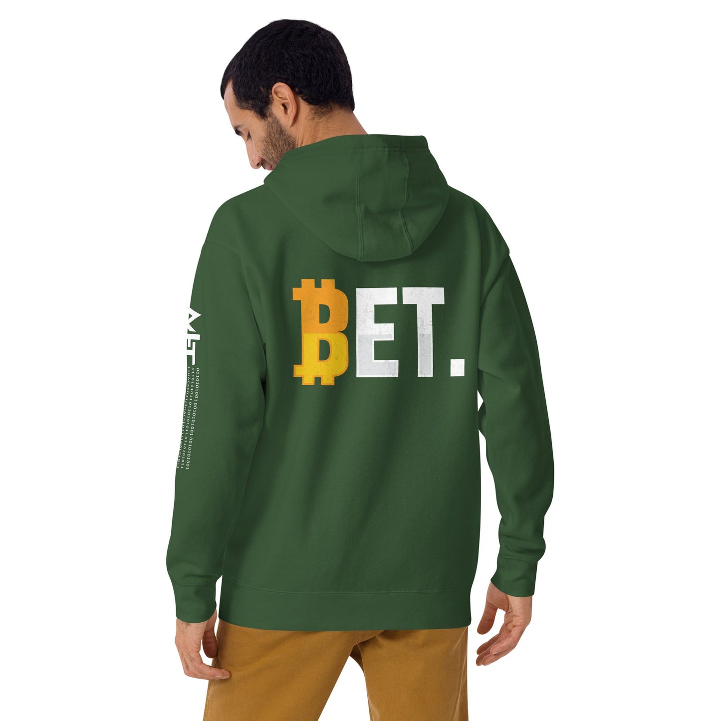 BET - Unisex Hoodie ( Back Print ) by DarkByteGear