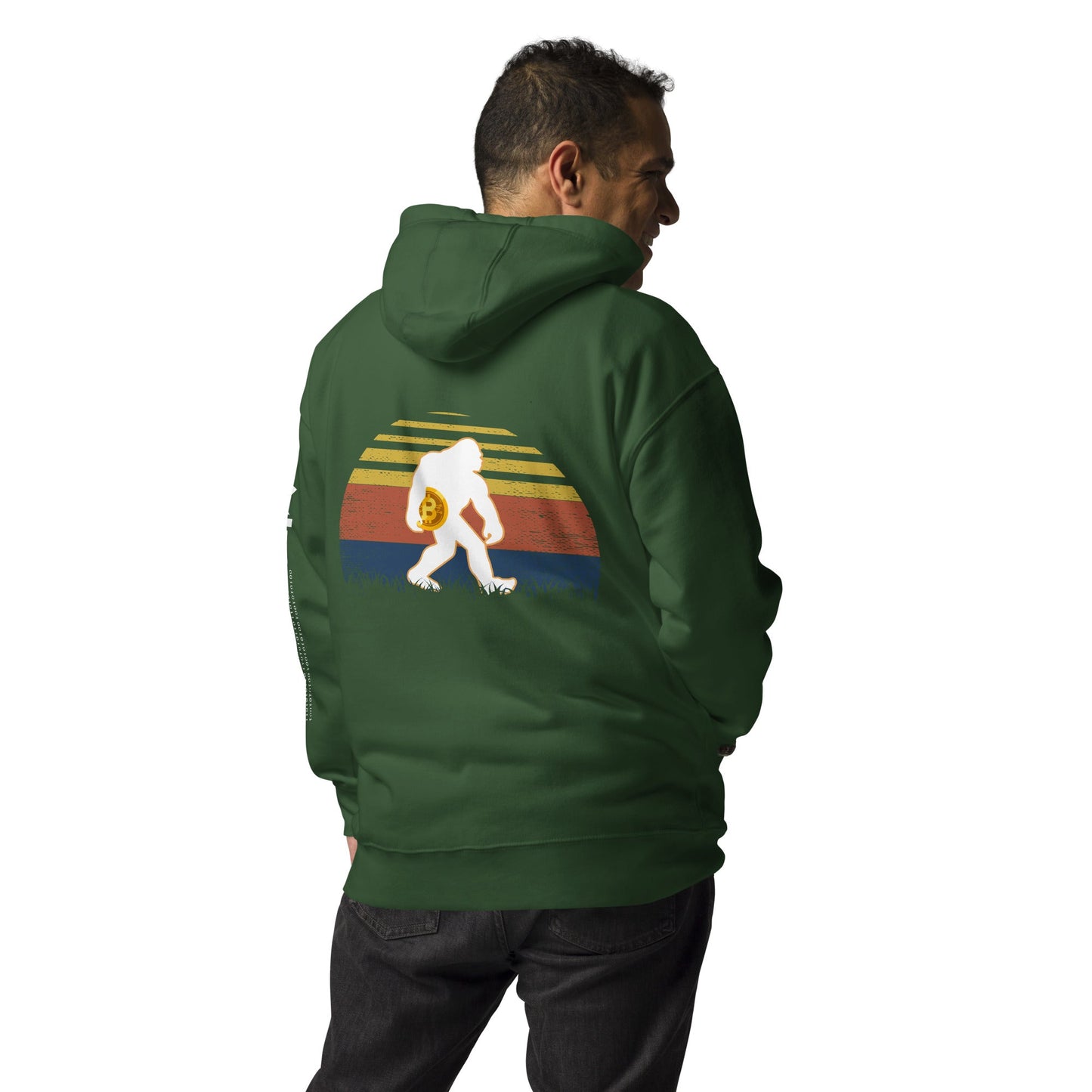 Retro Bitcoin - Unisex Hoodie by DarkByteGear