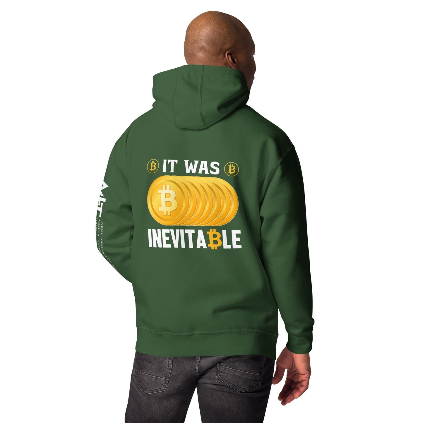 It was inevitable Unisex Hoodie ( Back Print ) by DarkByteGear