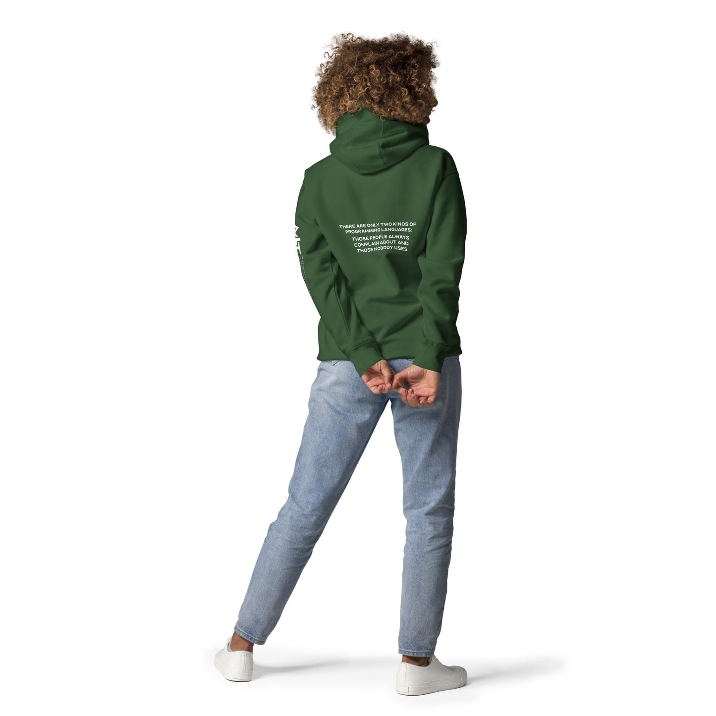 There are only two kinds of programming languages those people always complain about and those nobody uses V2 - Unisex Hoodie by DarkByteGear