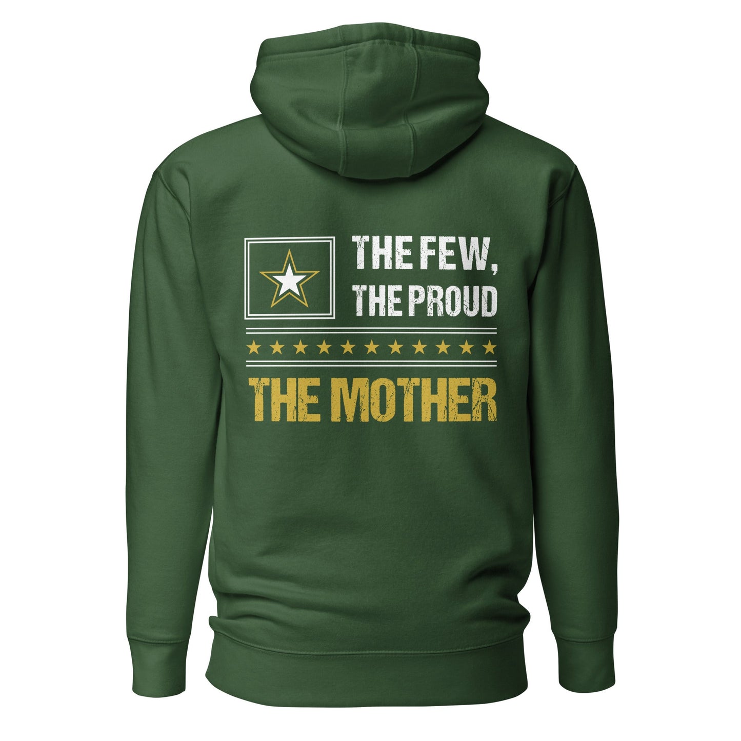 The few, the proud, the Mother - Unisex Hoodie ( Back Print ) by DarkByteGear