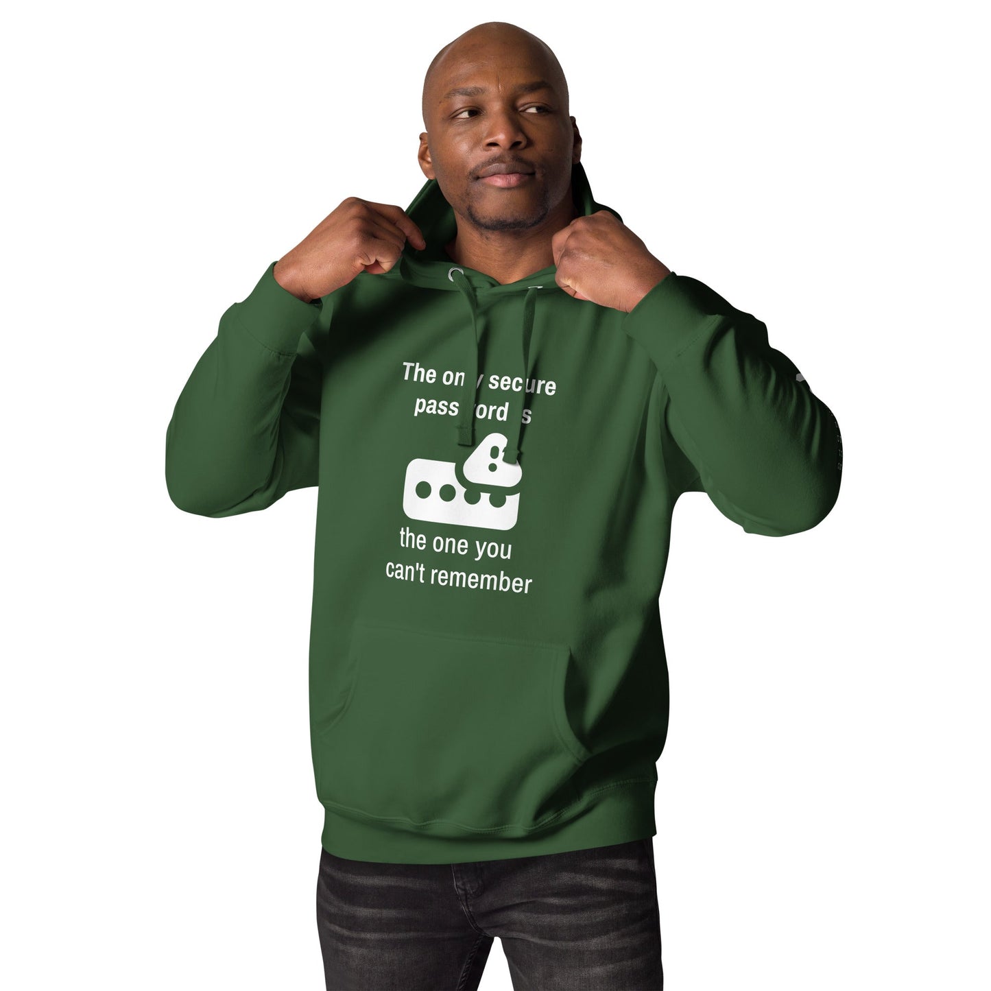 The only secure password - Unisex Hoodie by DarkByteGear