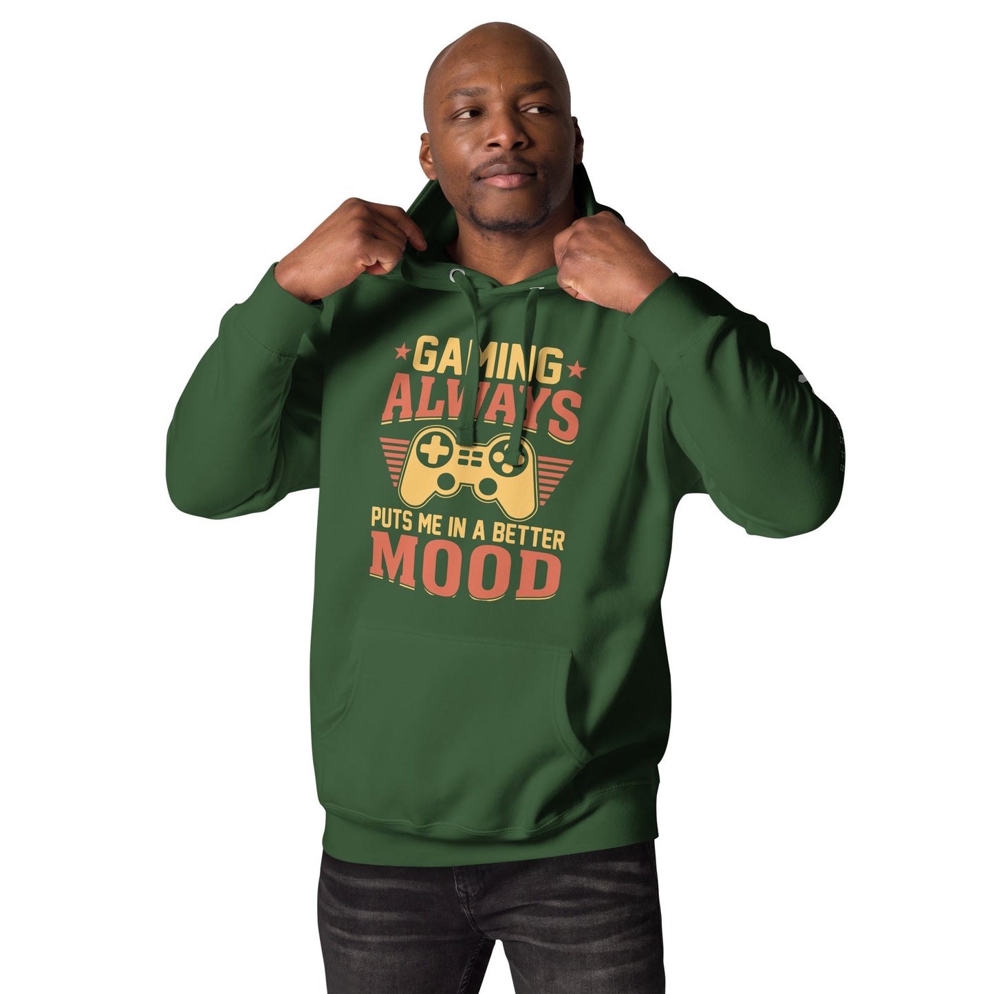 Gaming Always Puts Me In A Better Mood - Unisex Hoodie by DarkByteGear