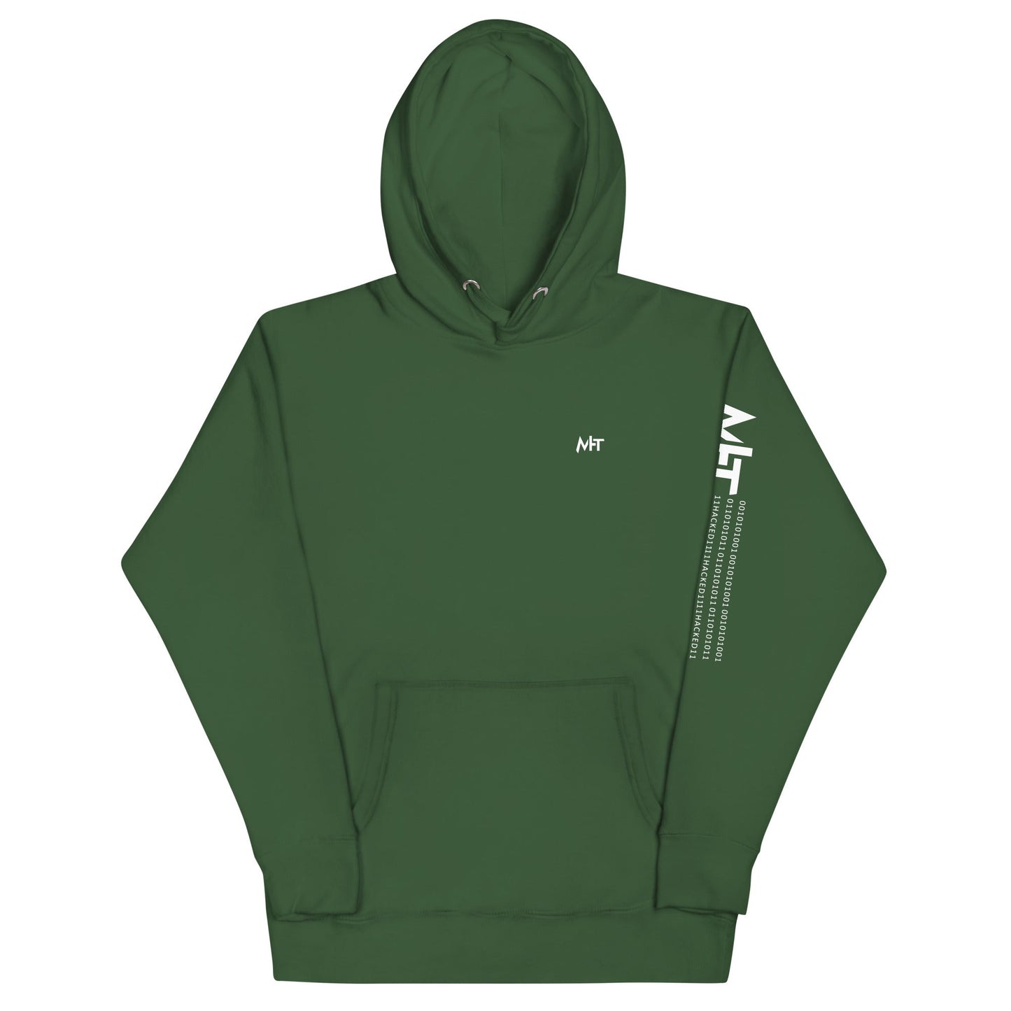 Black Hat Hacker V3 Unisex Hoodie ( Back Print ) by DarkByteGear