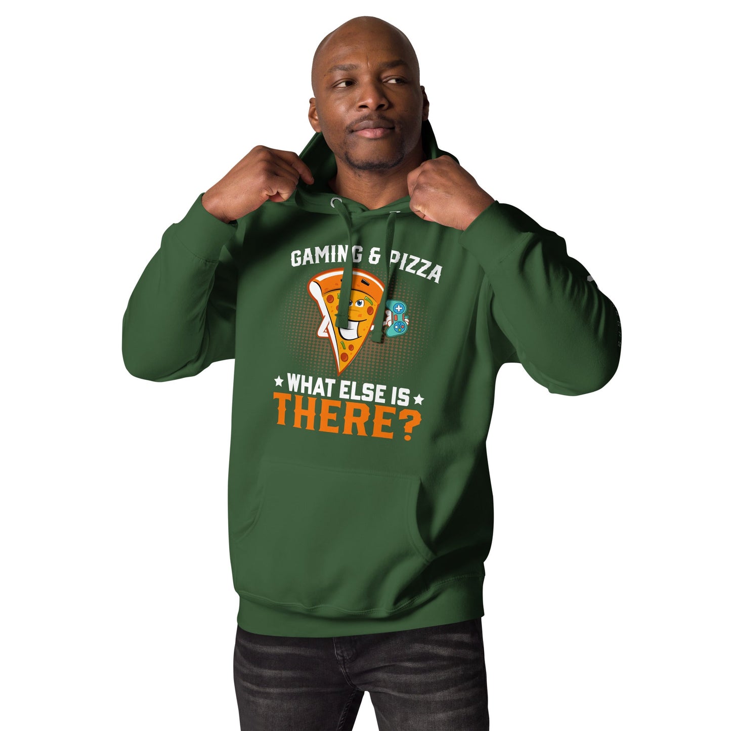 Gaming & Pizza, What else is there? Unisex Hoodie by DarkByteGear