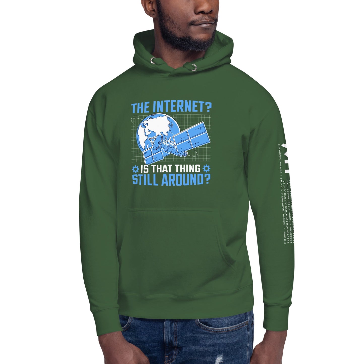 The Internet? Is that Thing Still Around? Unisex Hoodie by DarkByteGear