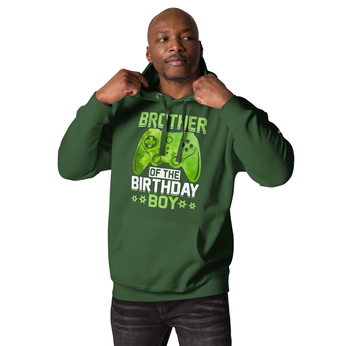 Brother of the Birthday Boy Unisex Hoodie by DarkByteGear