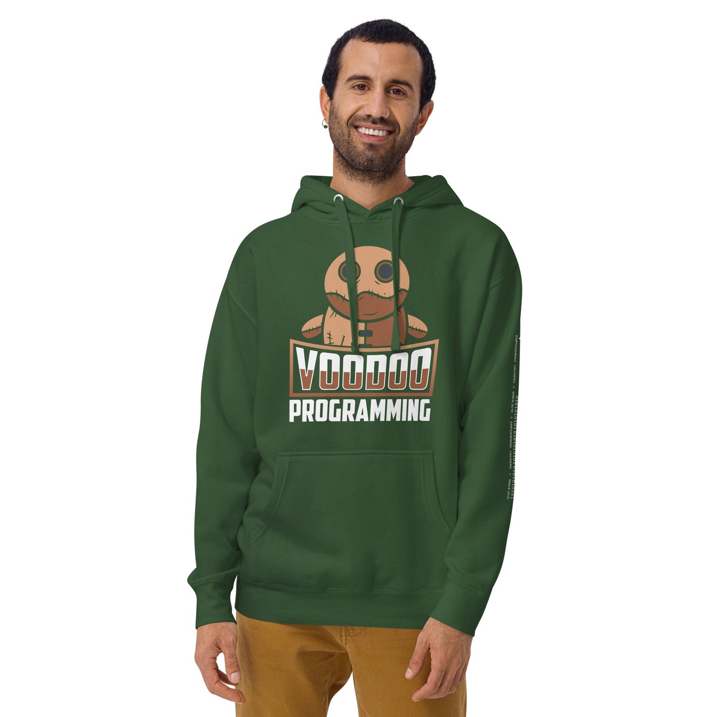 Voodoo Programming Unisex Hoodie by DarkByteGear