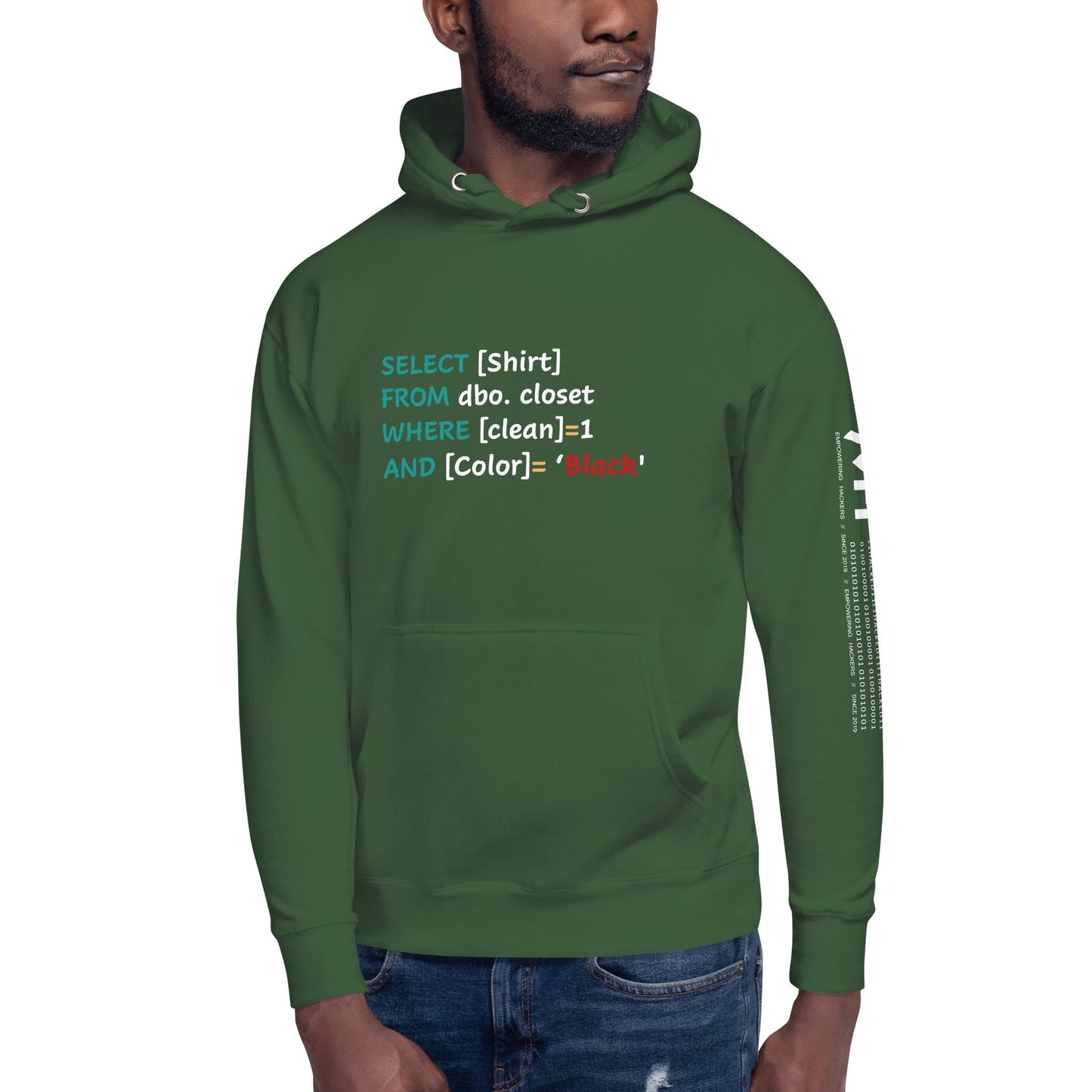 Select Shirt from dbo. closet (Mahfuz) Unisex Hoodie by DarkByteGear