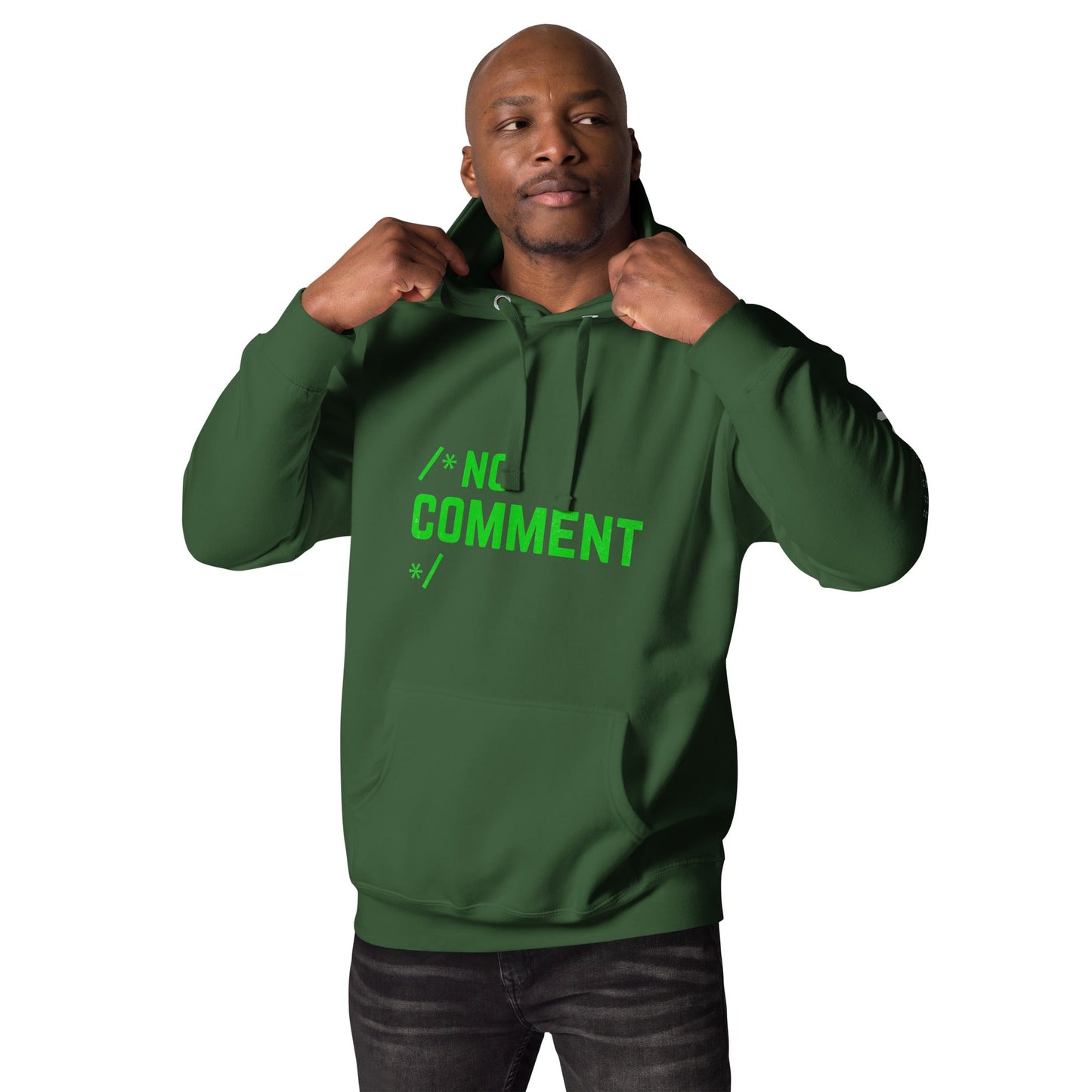 /*No Comment*/ Unisex Hoodie by DarkByteGear