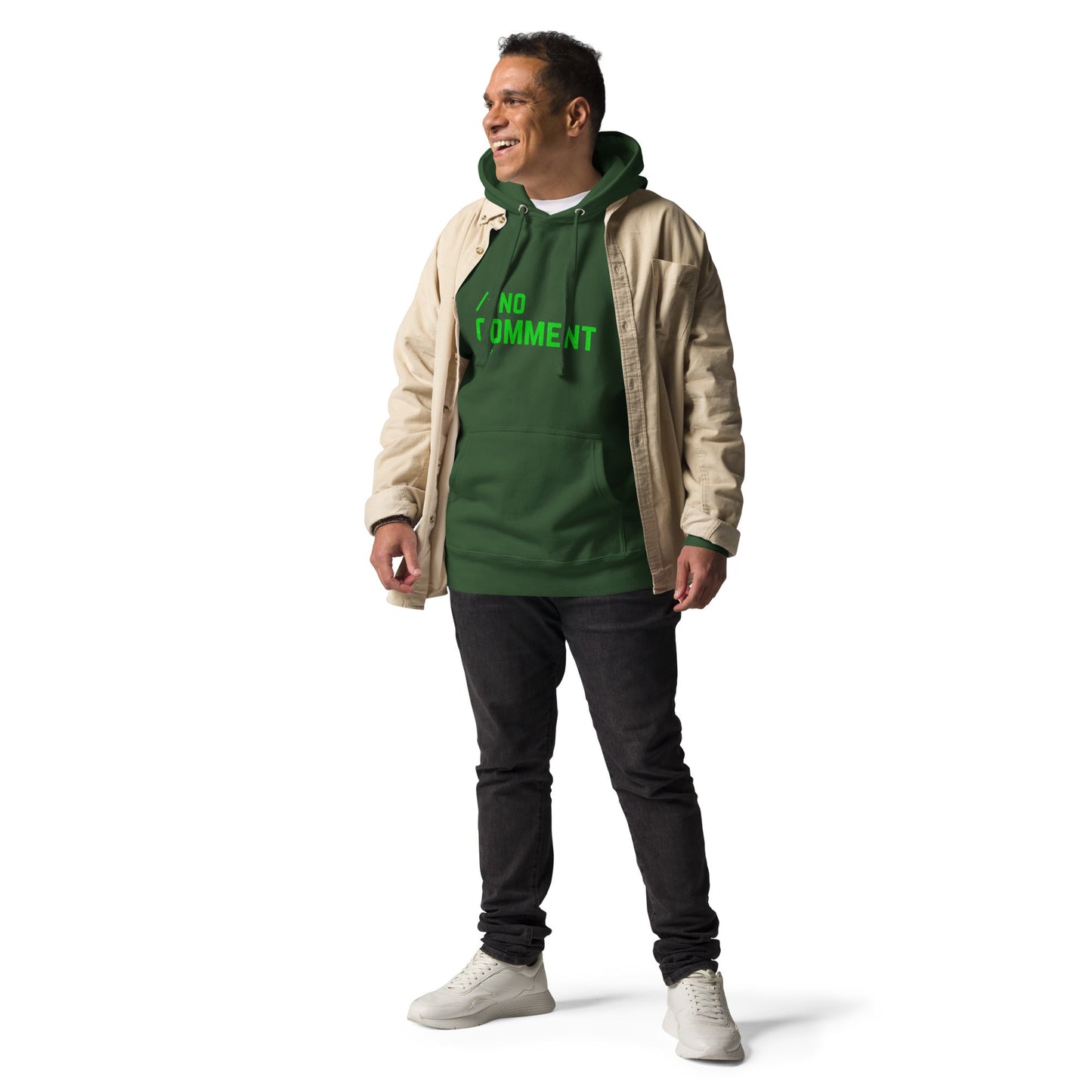 /*No Comment*/ Unisex Hoodie by DarkByteGear