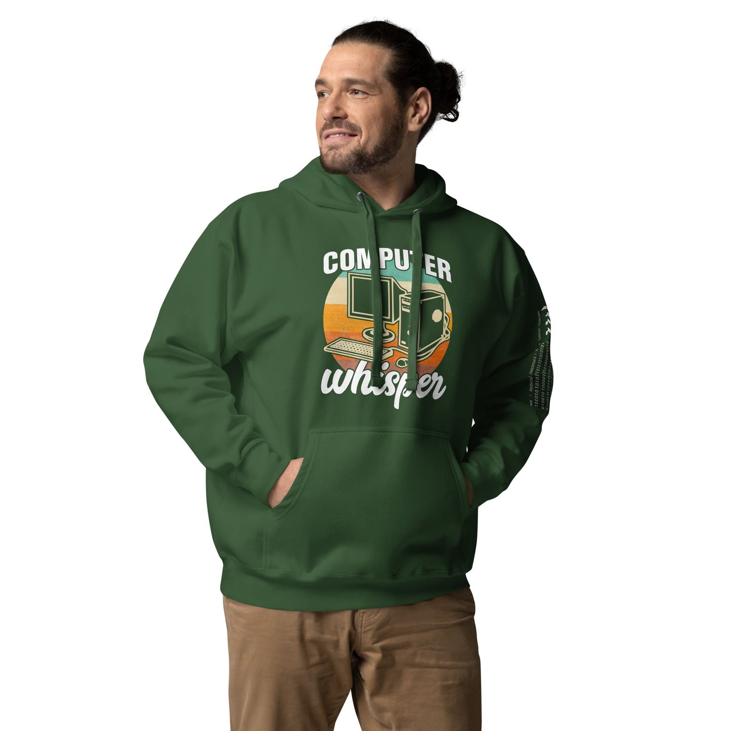 Computers whisper - Unisex Hoodie by DarkByteGear