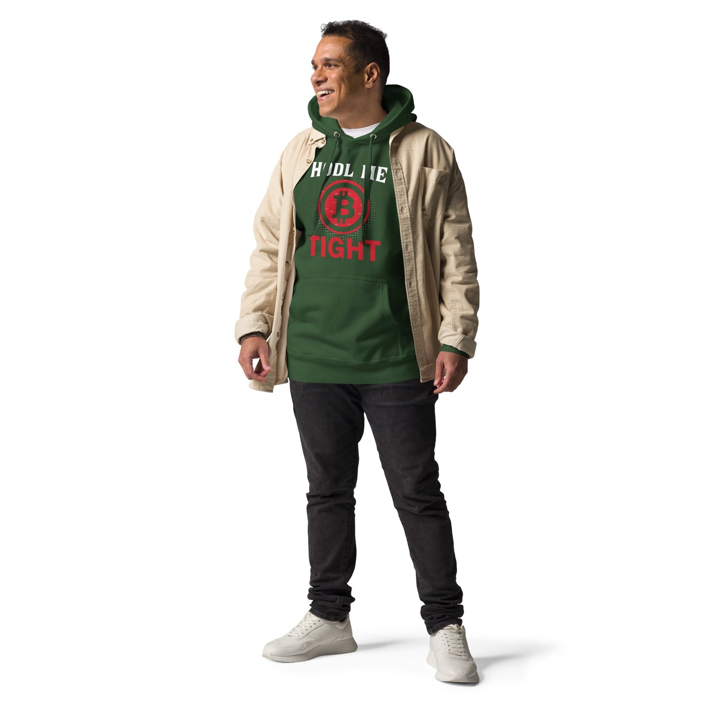 Bitcoin: HODL Me Tight - Unisex Hoodie by DarkByteGear