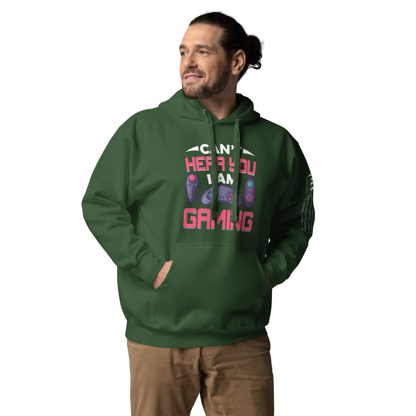 Can't Hear you, I am Gaming - Unisex Hoodie by DarkByteGear