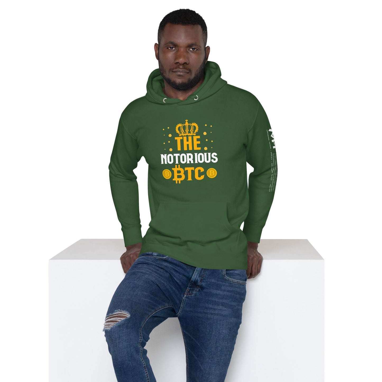 The Notorious Bitcoin - Unisex Hoodie by DarkByteGear