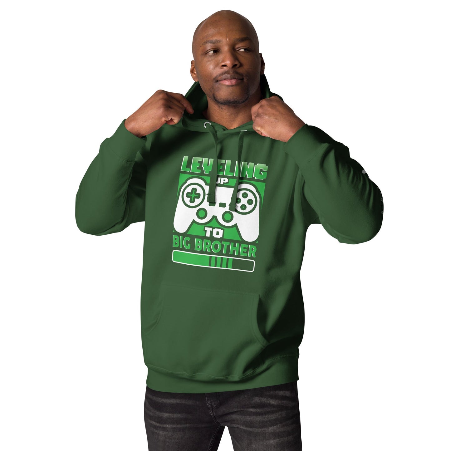 Levelling Up to Big Brother - Unisex Hoodie by DarkByteGear