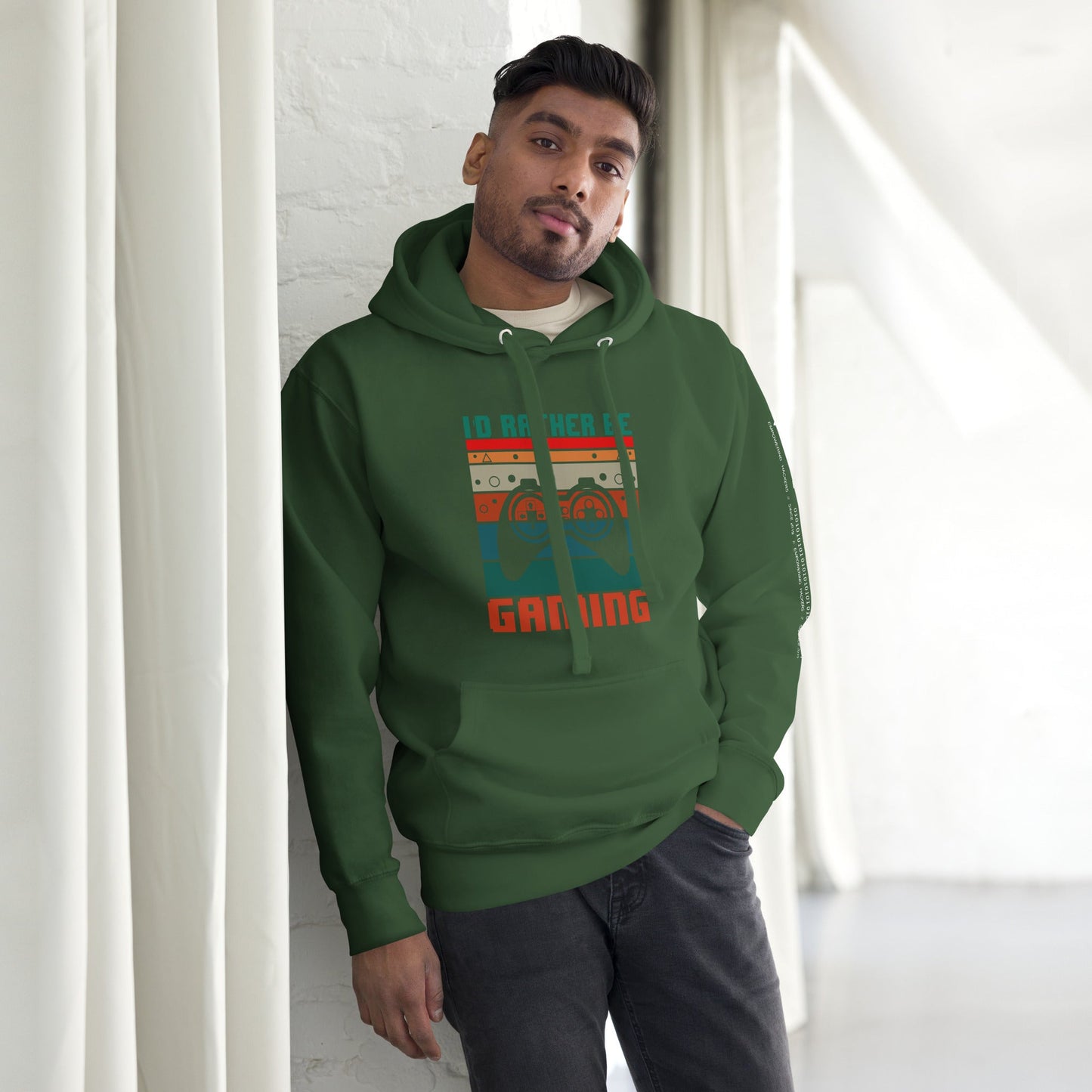 I'd rather be Gaming - Unisex Hoodie by DarkByteGear