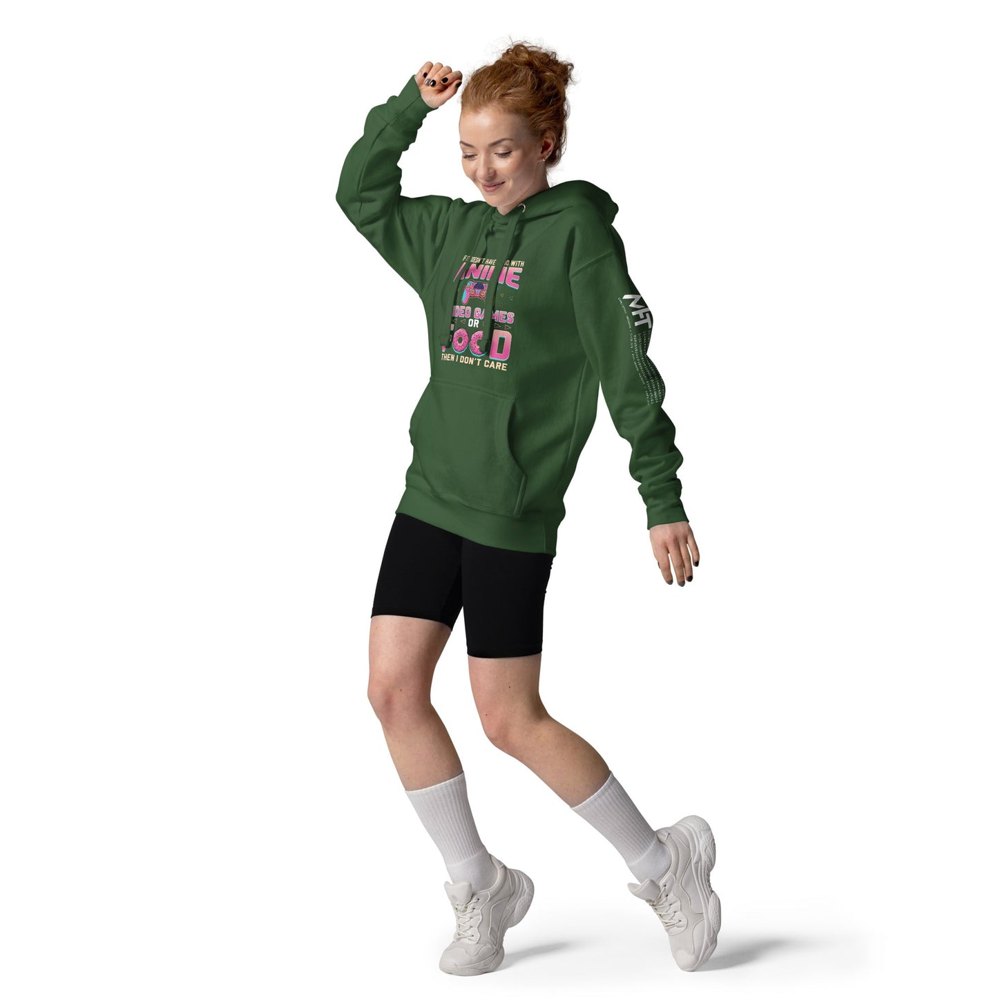 If it doesn't have to do with anime Video game, then I don't care - Unisex Hoodie by DarkByteGear