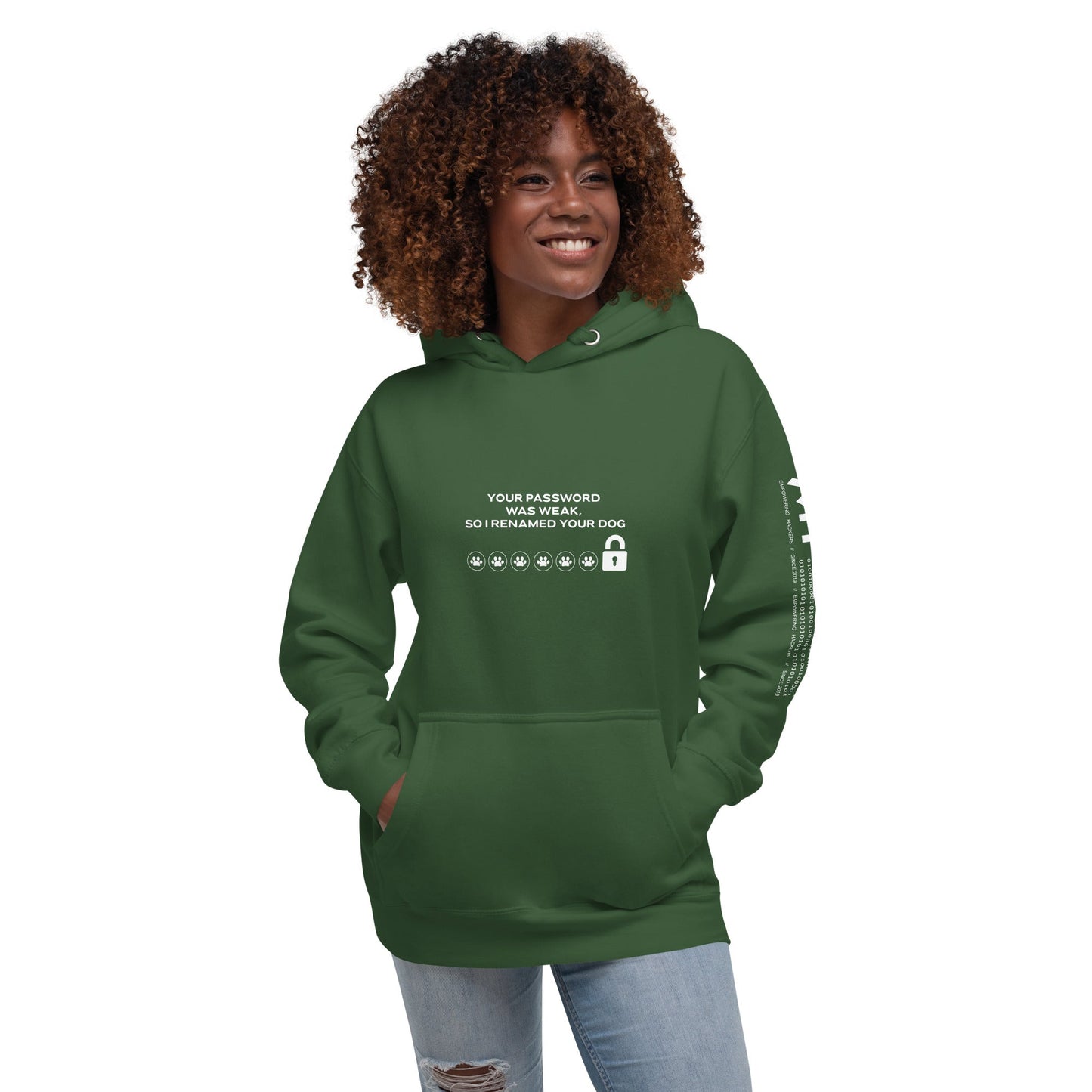 Your Password was Weak, So I Renamed Your Dog - Unisex Hoodie by DarkByteGear