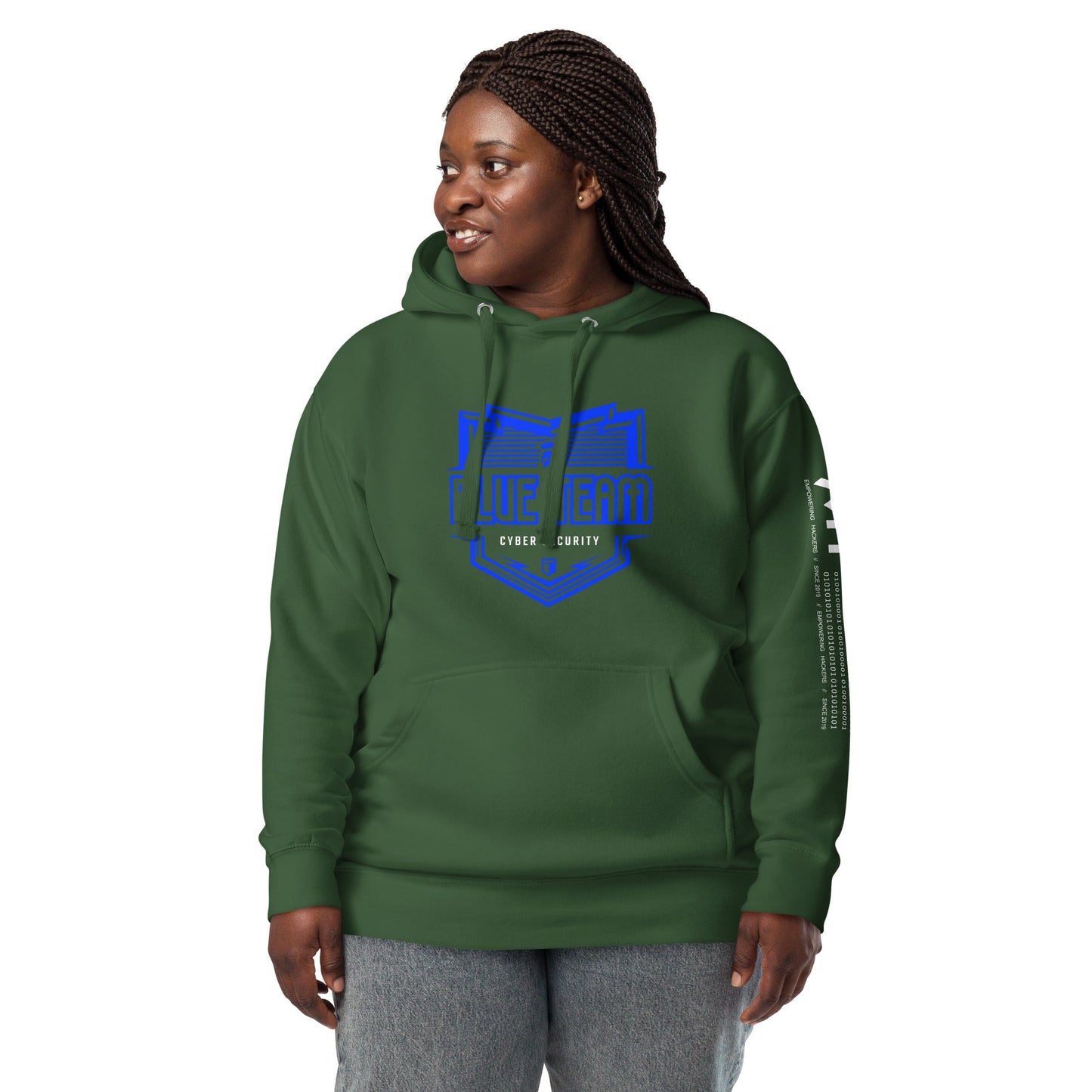 Cyber Security Blue Team 16 - Unisex Hoodie by DarkByteGear