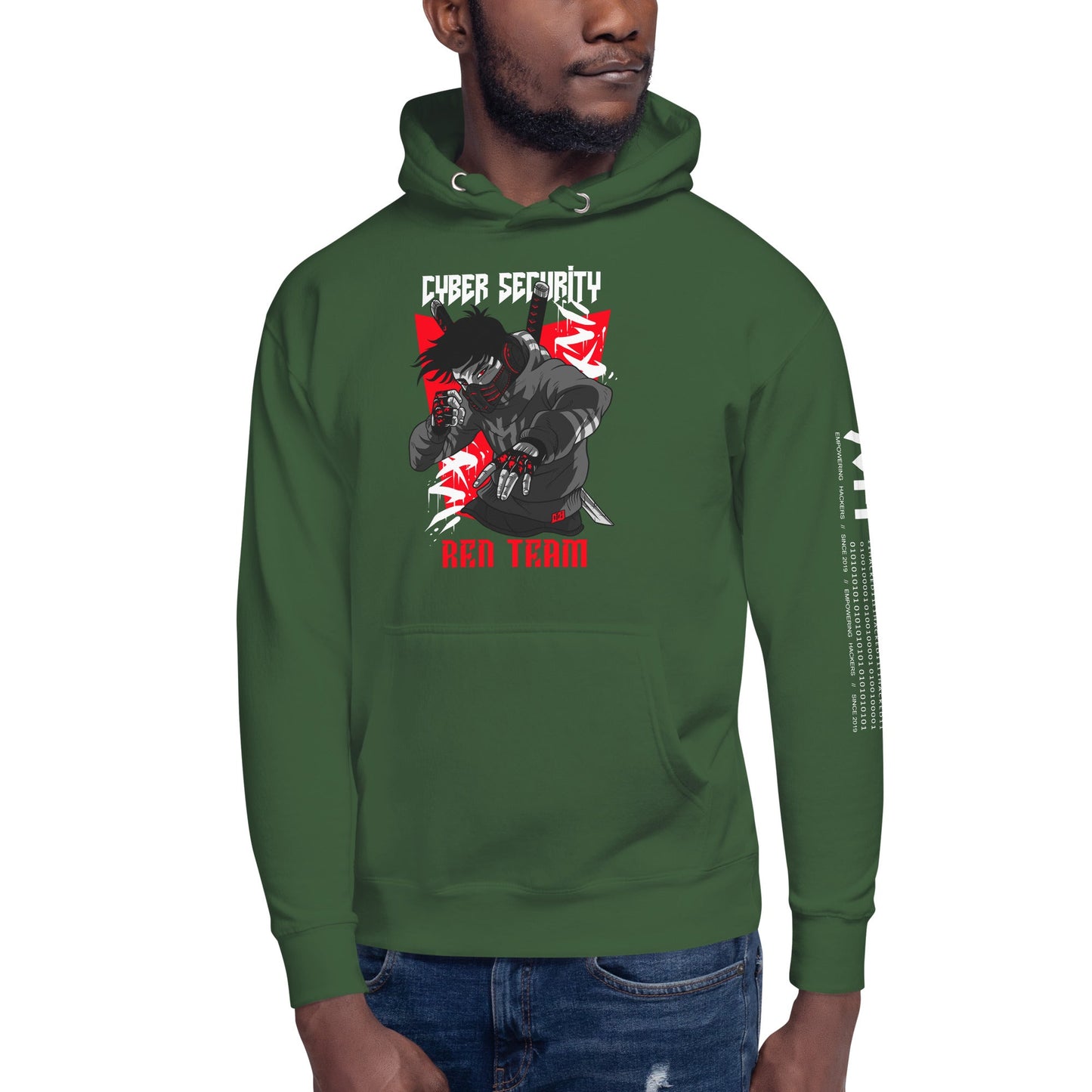 Cyber Security Red Team V3 - Unisex Hoodie by DarkByteGear