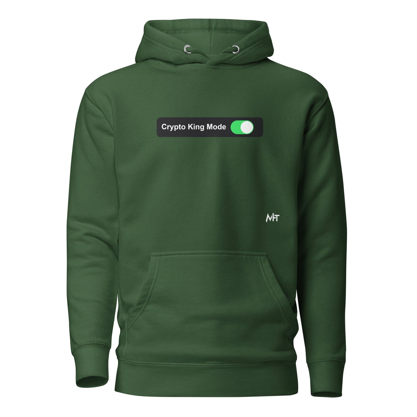 Crypto King Mode On - Unisex Hoodie by DarkByteGear