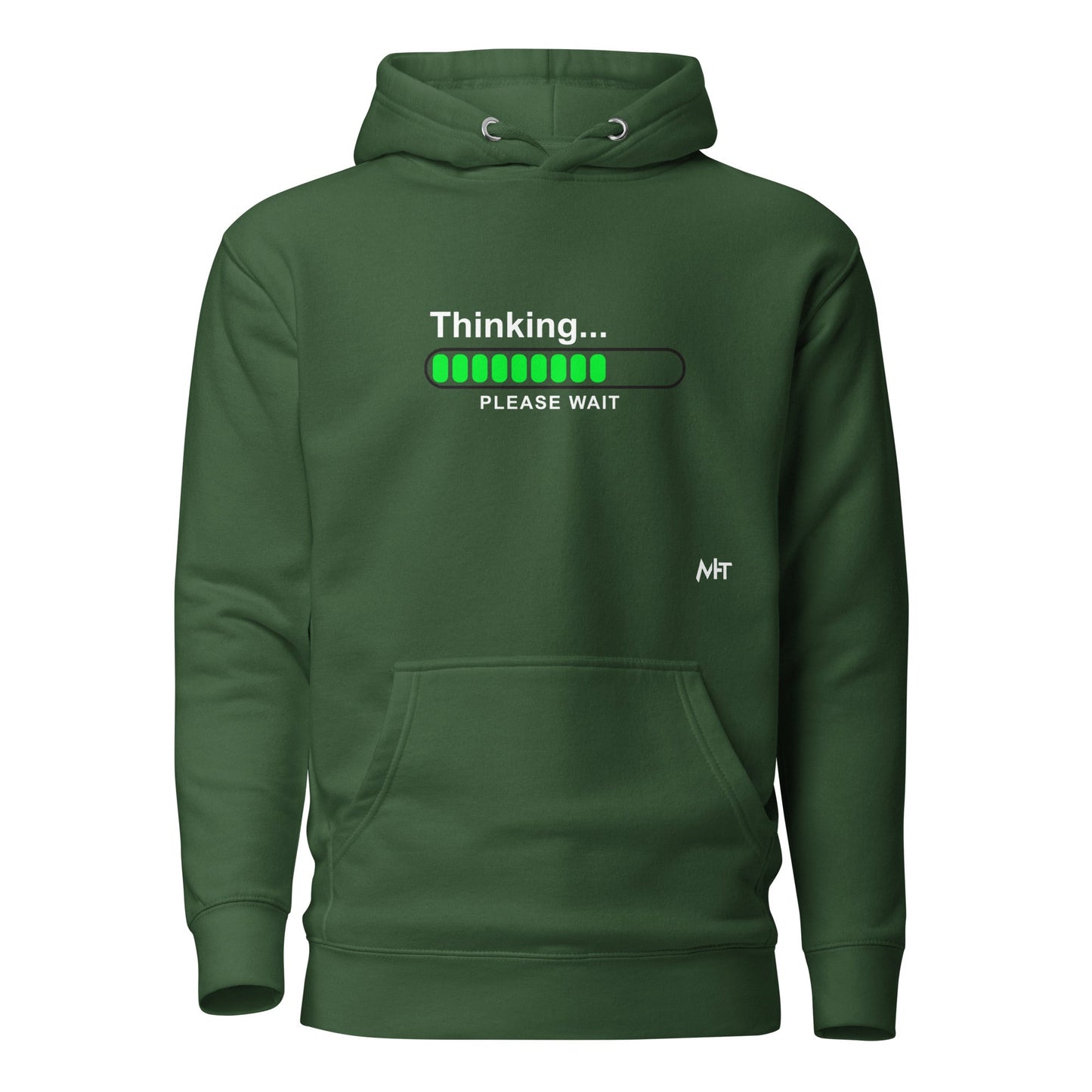 Thinking please wait - Unisex Hoodie by DarkByteGear