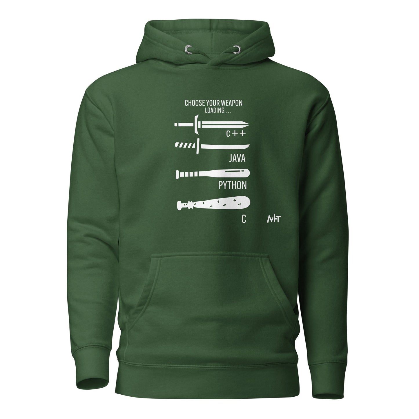 Choose your weapon v1 - Unisex Hoodie by DarkByteGear