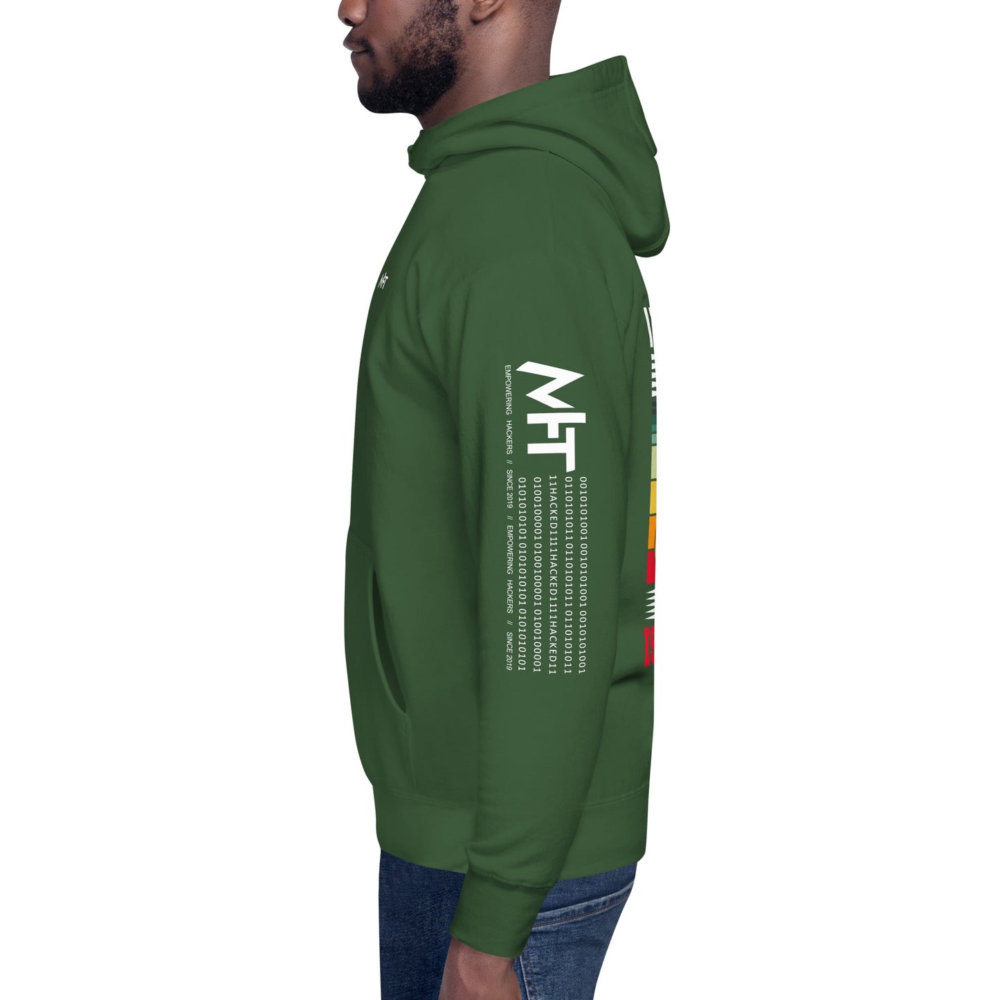 I am a Gamer; Self-isolation is my life - Unisex Hoodie ( Back Print ) by DarkByteGear