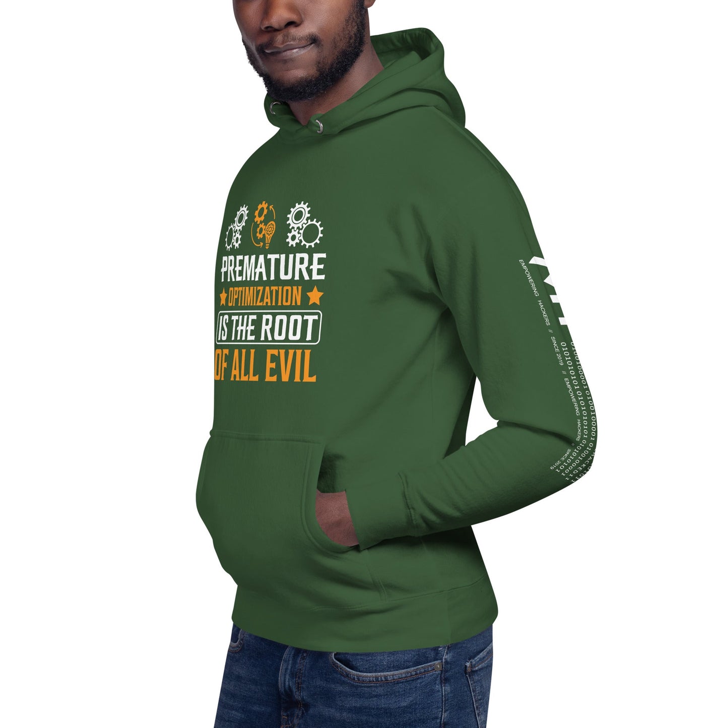 Premature Optimization is the Root of all Evil - Unisex Hoodie by DarkByteGear