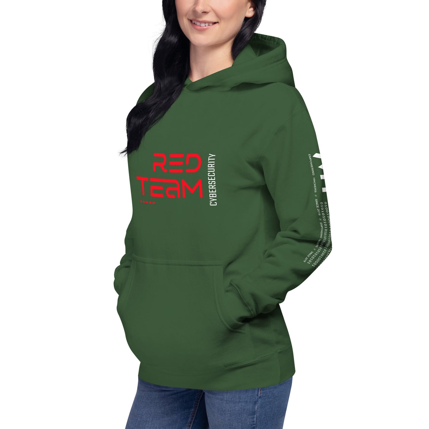 Cyber Security Red Team V11 - Unisex Hoodie by DarkByteGear