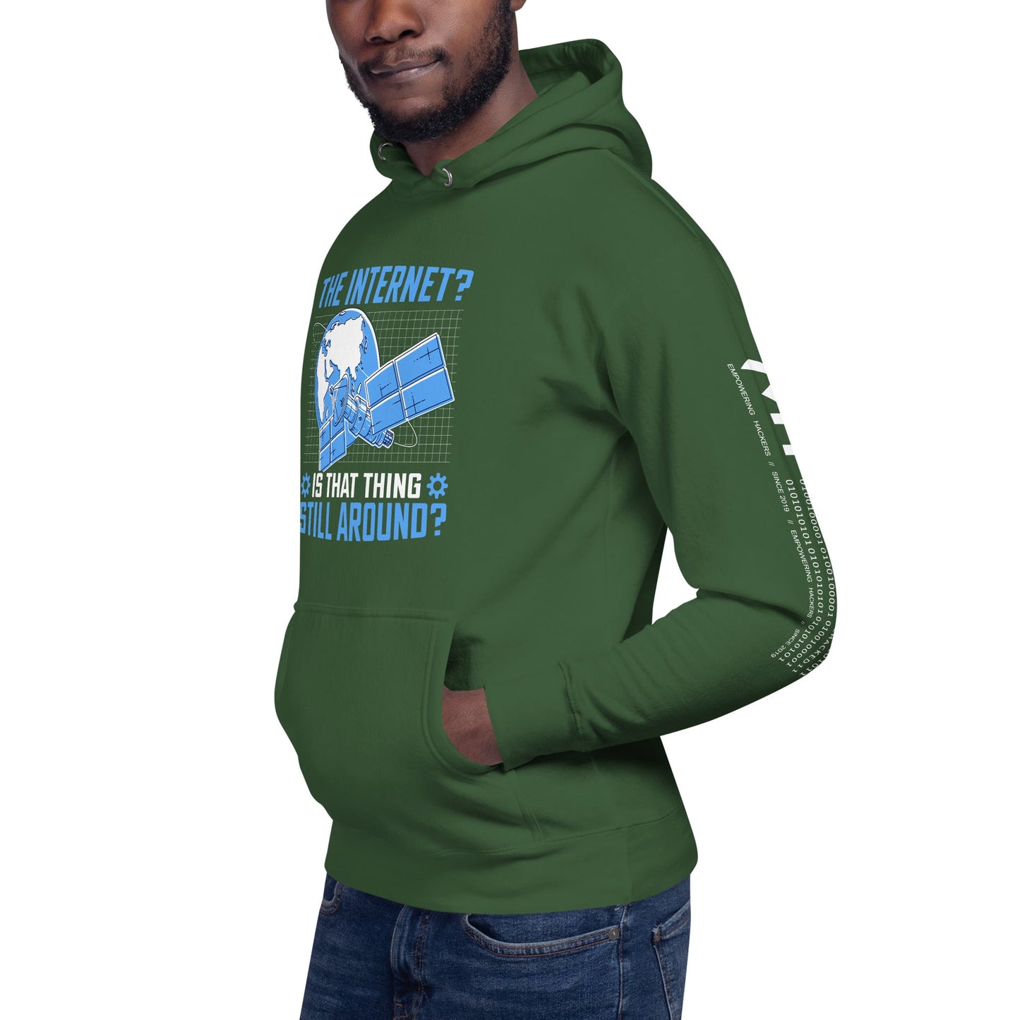 The Internet? Is that Thing Still Around? Unisex Hoodie by DarkByteGear