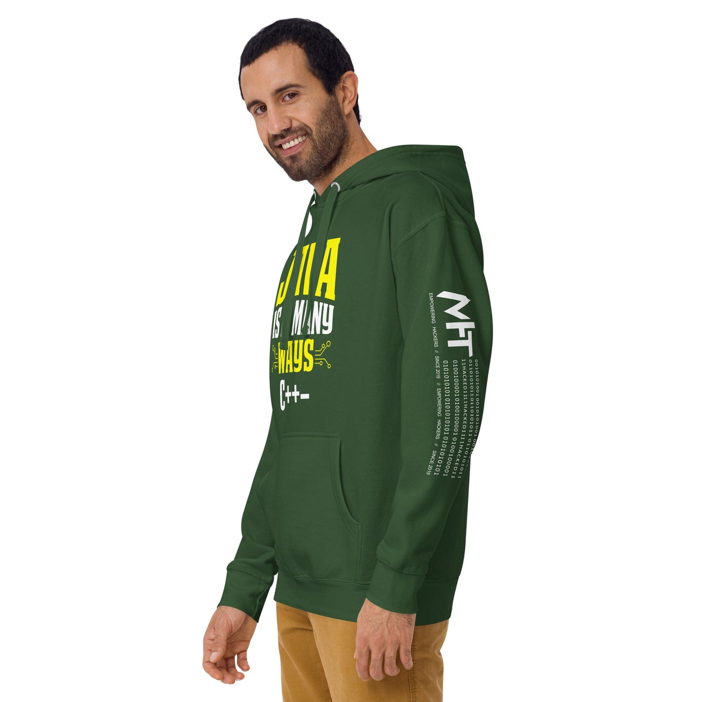 Java is in Many Ways C++- Unisex Hoodie by DarkByteGear