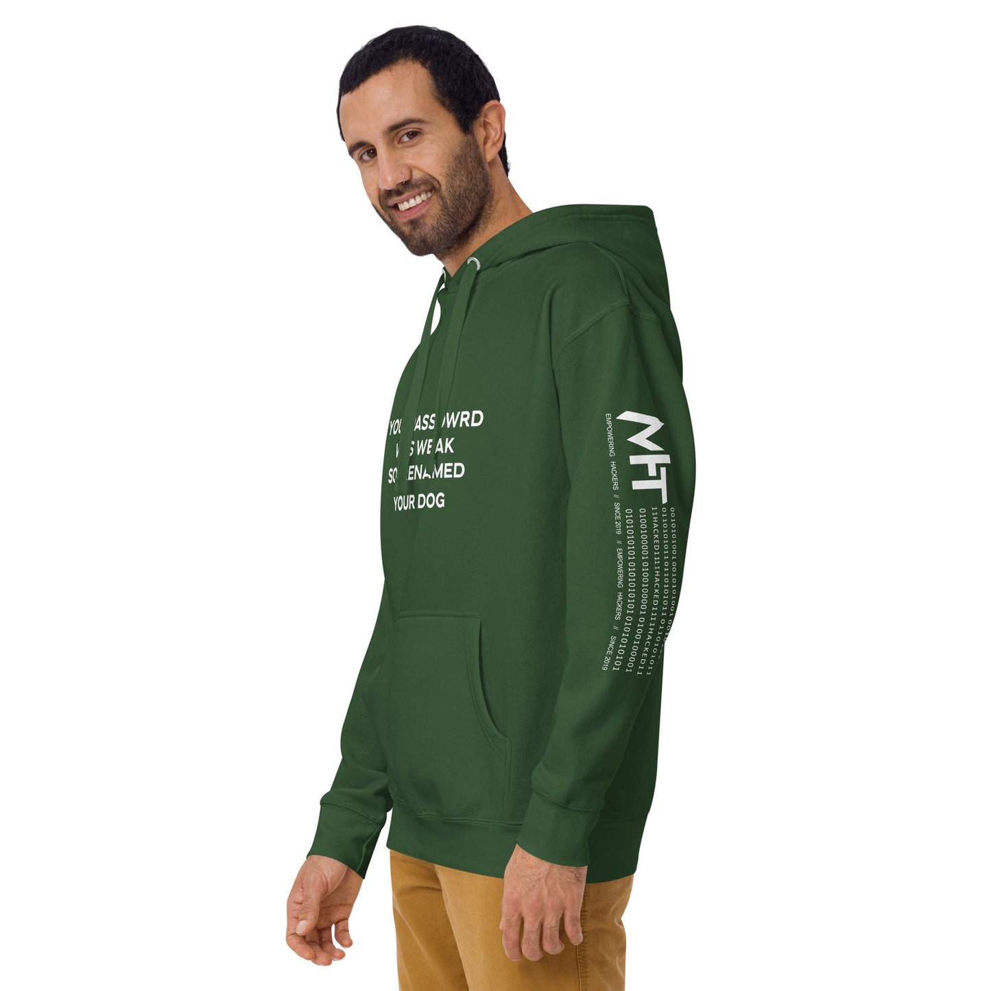 Your Password was Weak - V1 Unisex Hoodie by DarkByteGear