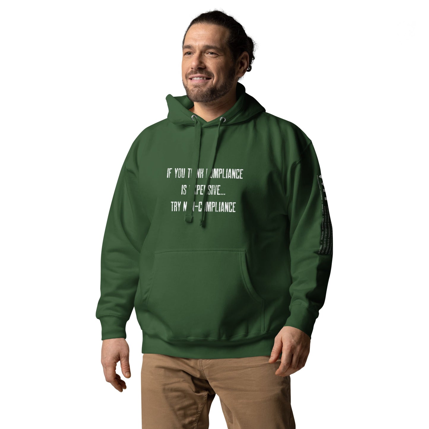 If you Think Compliance is - V1 Unisex Hoodie by DarkByteGear