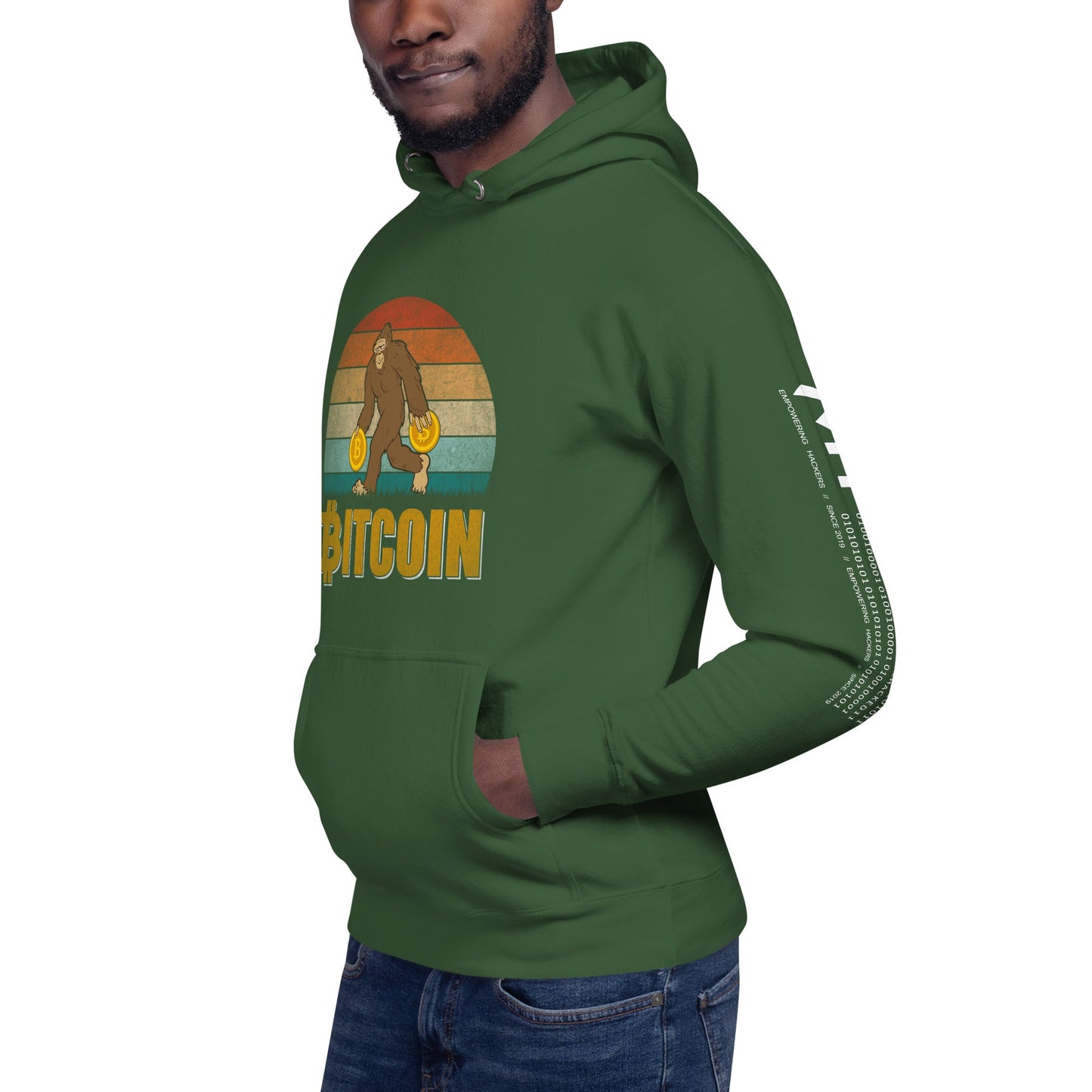 Bitcoin Ape - Unisex Hoodie by DarkByteGear