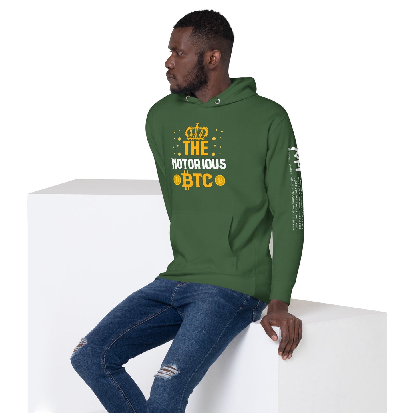 The Notorious Bitcoin - Unisex Hoodie by DarkByteGear
