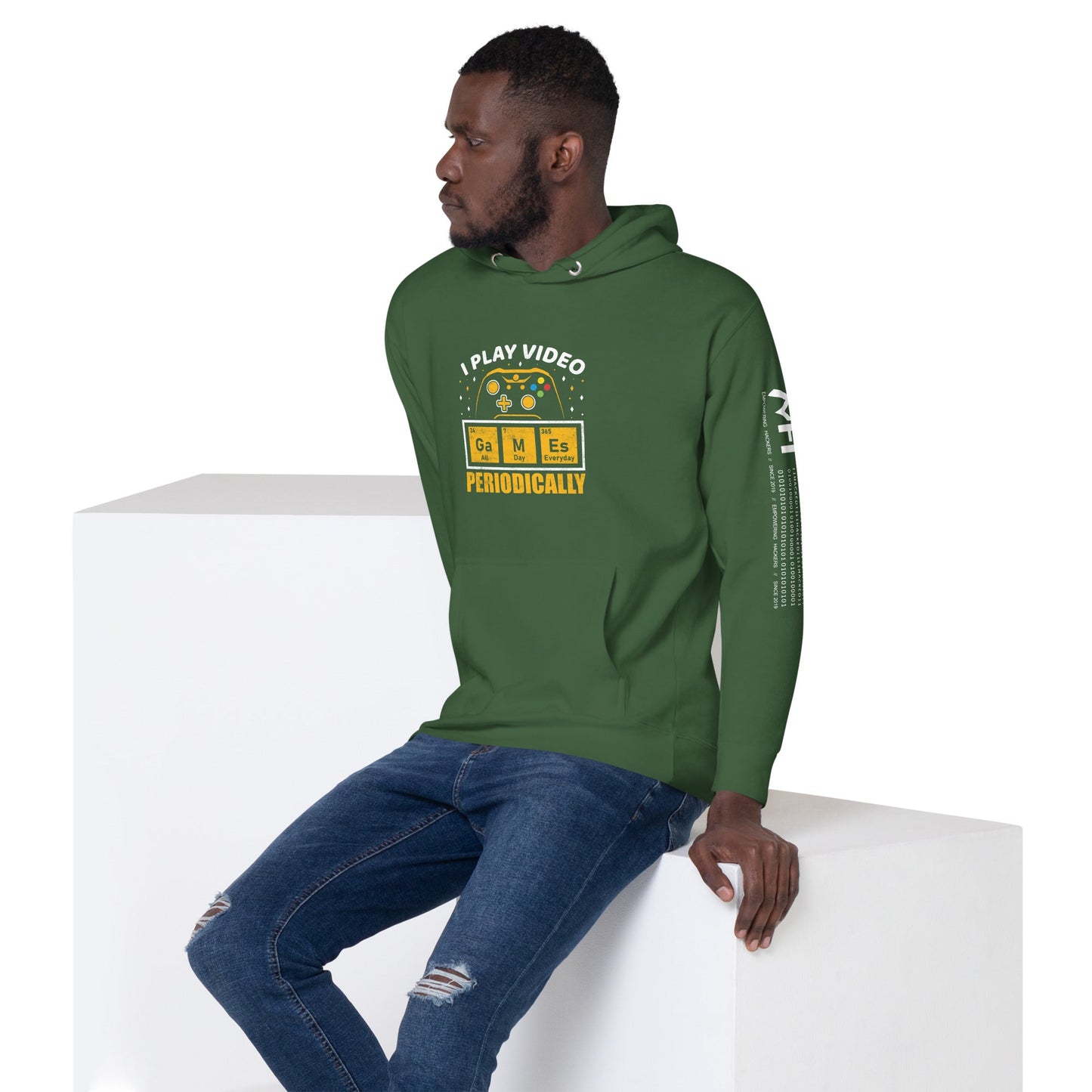 I Play Videogames Periodically - Unisex Hoodie by DarkByteGear